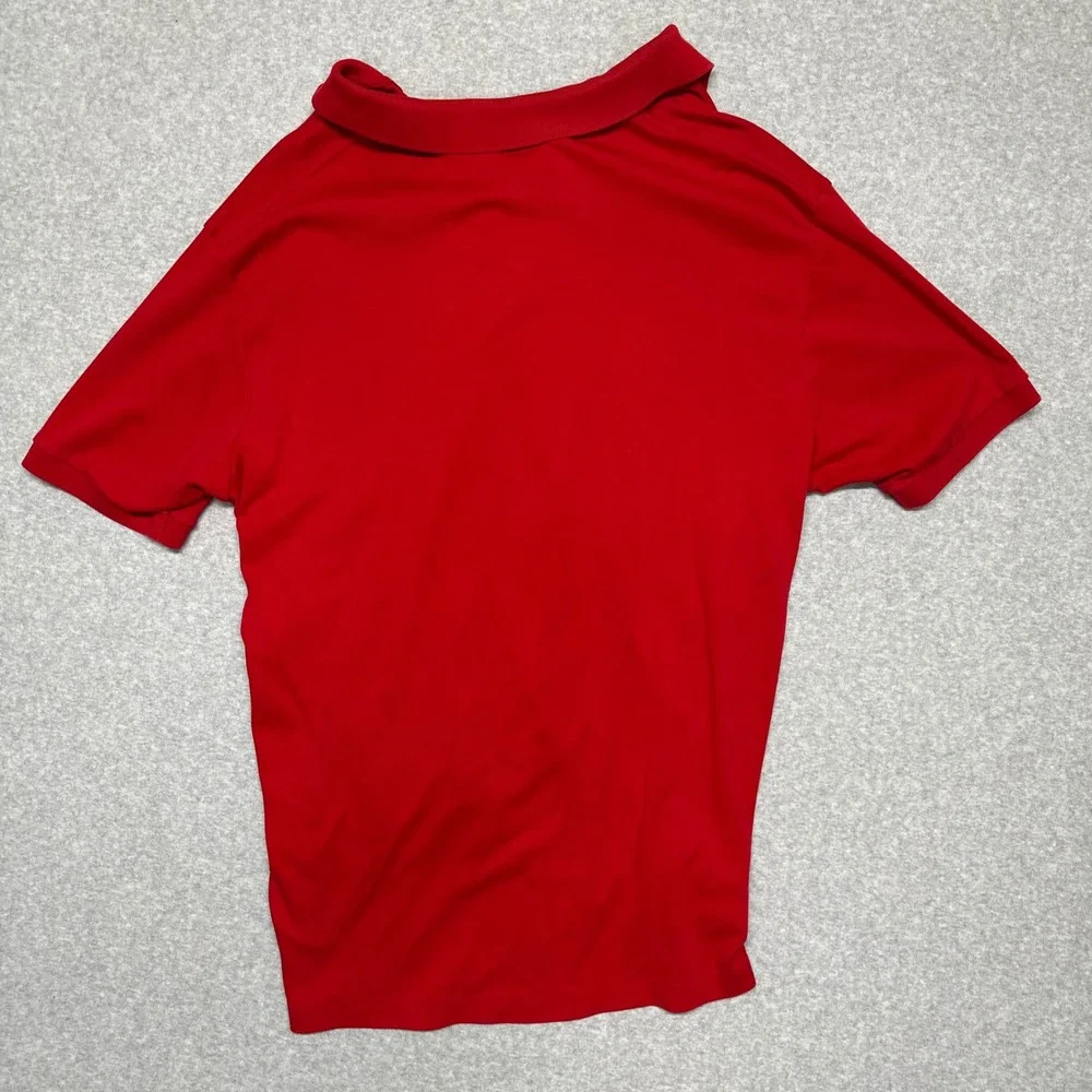 Polo Ralph Lauren Red Short Sleeve Polo Shirt Mens Sz XXL Embroidered‎ Pony Logo